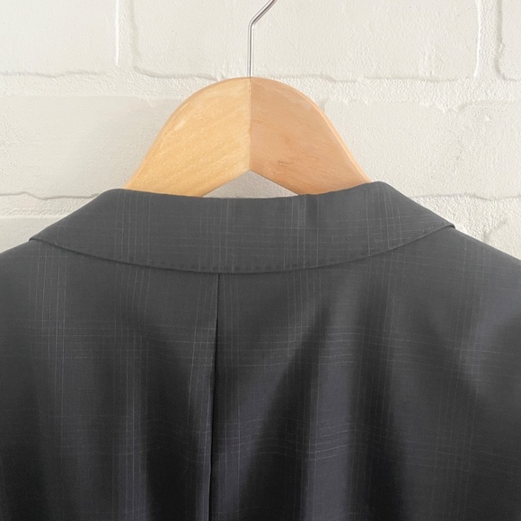 Hugo Boss Men’s Blazer Single Breast Formal Business casual Academia plaid 46R - Picture 15 of 16